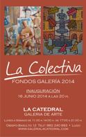 Exposición colectiva "Fondo de Galería 2014", Galería La Catedral, Lugo