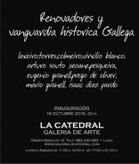 Inauguración de la exposición "Renovadores y vanguardia historica gallega" en la Galería La Catedral